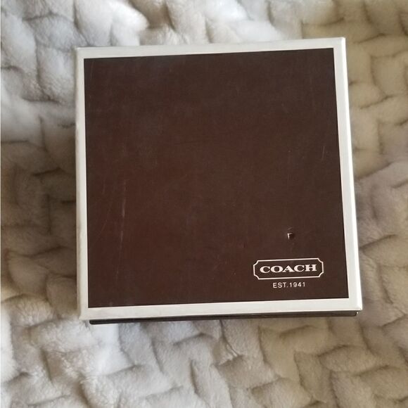 Authentic COACH brown Jewelry Watch Empty box - Picture 5 of 8